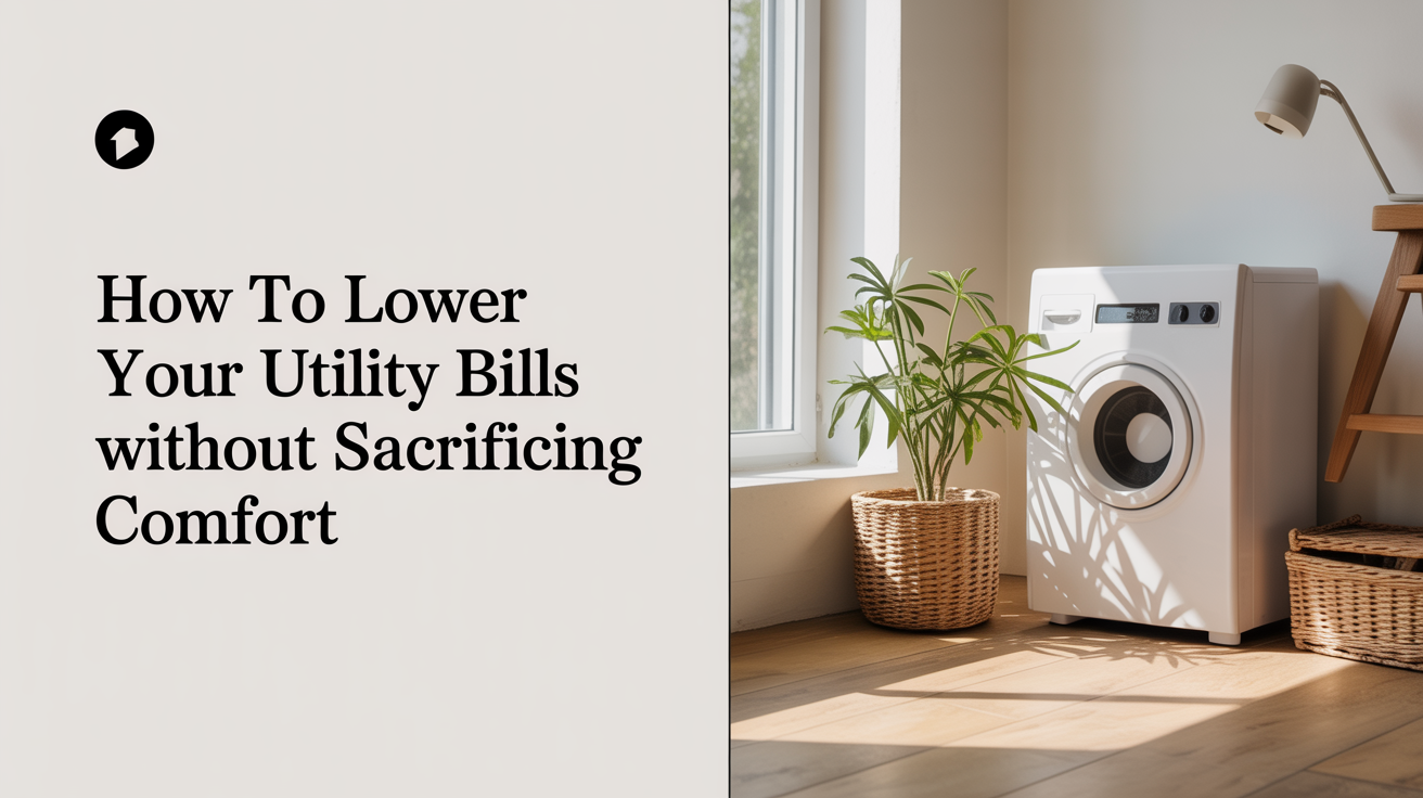 How to Lower Your Utility Bills Without Sacrificing Comfort