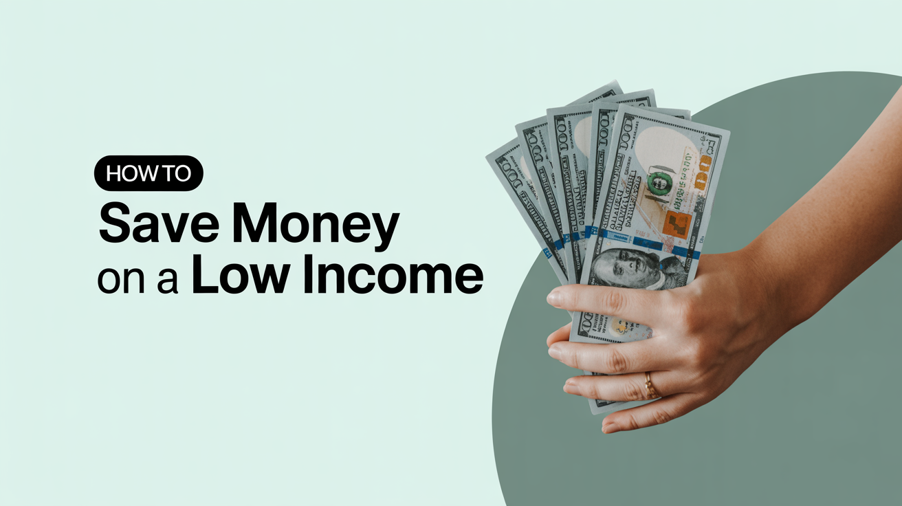 How to Save Money on a Low Income
