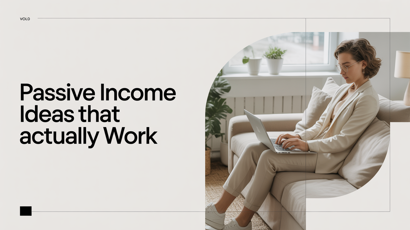 Passive Income Ideas That Actually Work