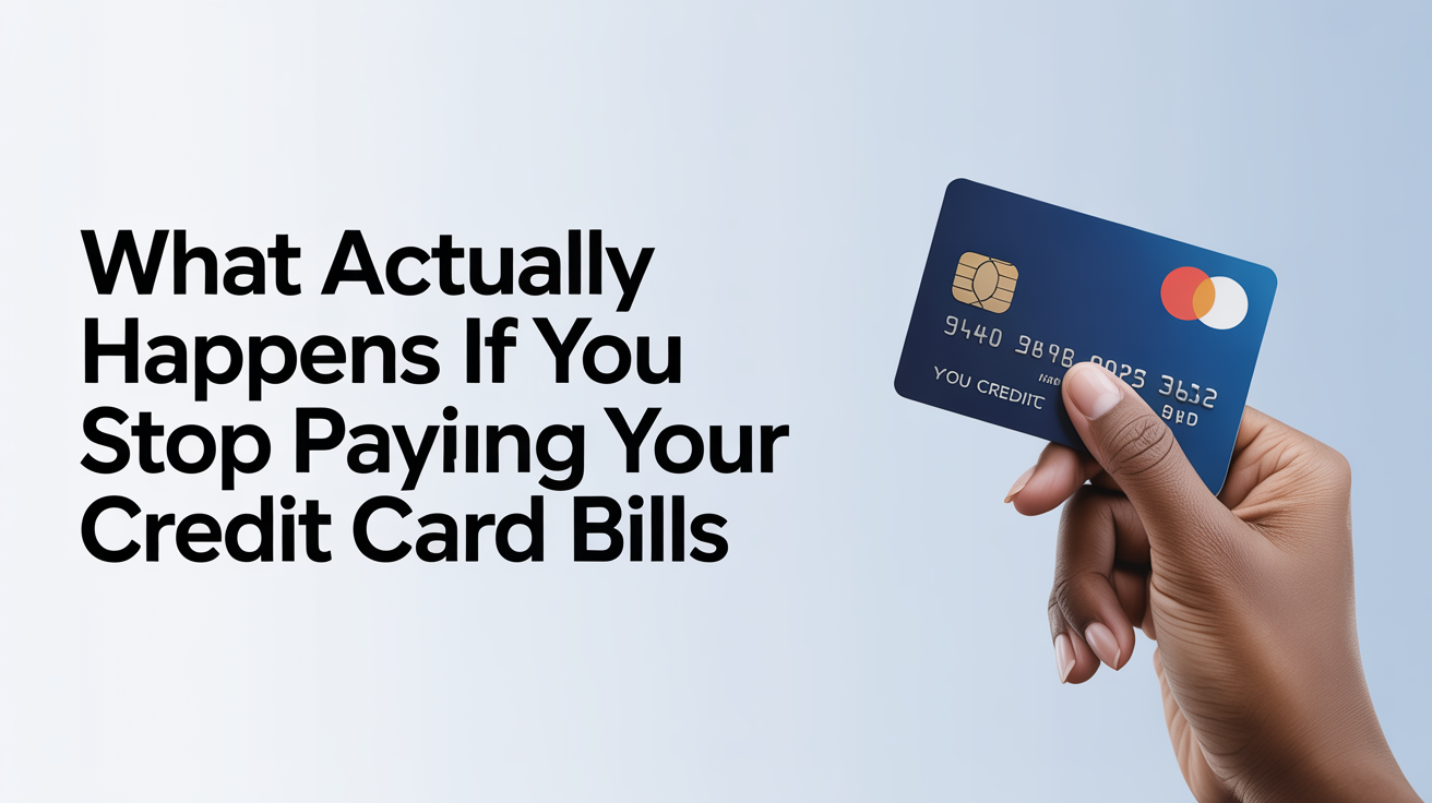 What Actually Happens If You Stop Paying Your Credit Card Bills